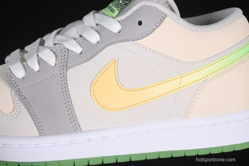 Nike Air Jordan 1 Low Tokyo Bio Hack Casual Sneakers - HQ2030-001