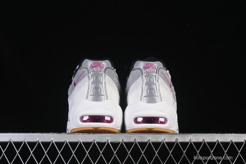 Nike Air Max 95 Retro Cushioned Running Shoes with Air-Sole Unit - HF7545-100