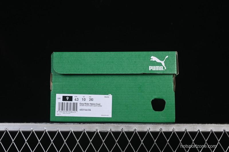 Puma Easy Rider Nylon Cool Comfortable Simple Wear-Resistant Breathable Low-Top Casual Skate Shoes - 403146-04
