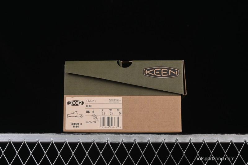 Keen Howser III Slide Winter Fluffy Casual Lifestyle Shoes - 1026651