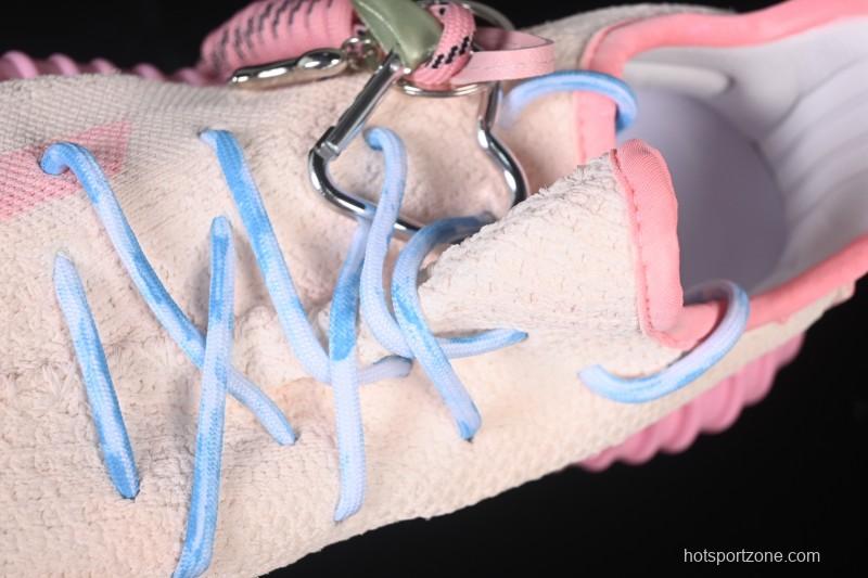 Adidas Yeezy 350 Boost V2 Running Shoes with Pink Watermelon Design - CP9366