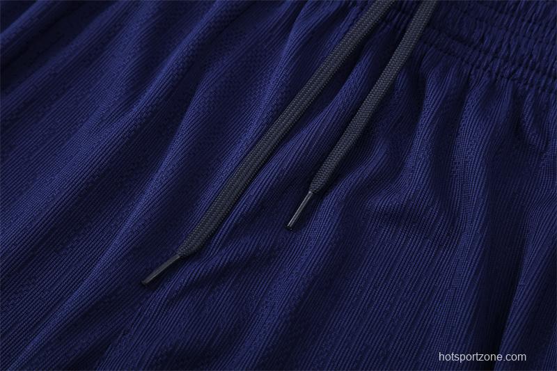 Player Version 25/26 Barcelona Royal Blue T90 Half Zipper Jacket+Long Pants