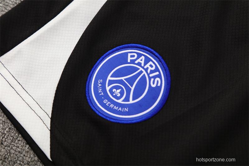 25/26 PSG White T90 with XS Short Sleeve+Soccer Shorts