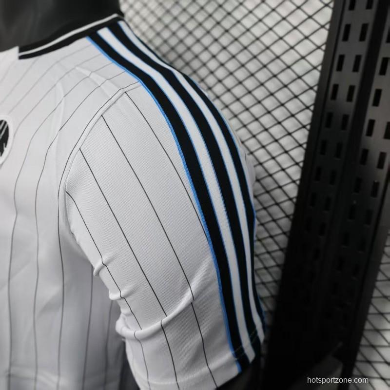 Player Version 25/26 Newcastle United Adidas Original Blue Jersey