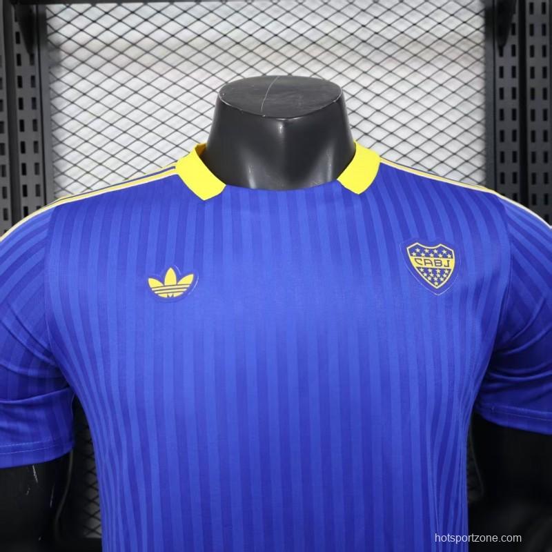 Player Version 25/26 Adidas Boca Juniors Terrace Icons Jersey