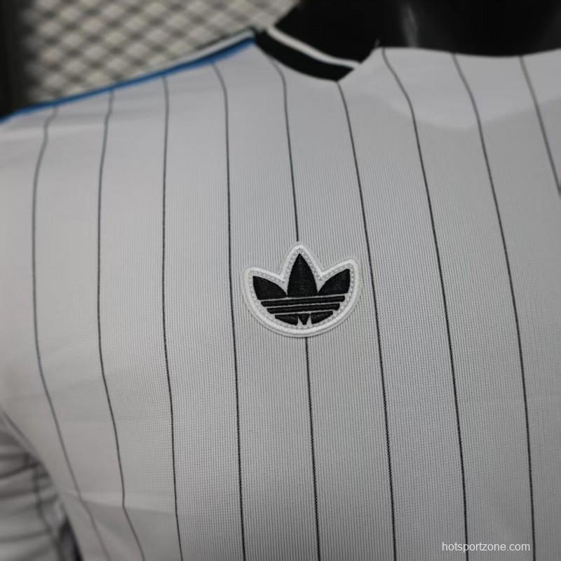 Player Version 25/26 Newcastle United Adidas Original Blue Jersey