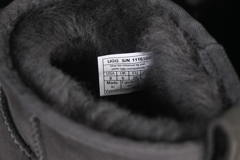 UGG Classic Ultra Mini Sheepskin Ankle Boots with Water-Resistant and Anti-Shedding Design - 1116109
