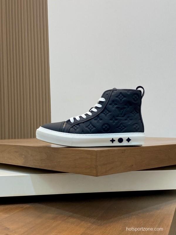 Adidas Originals Casual Sports Boots with Premium Leather Upper - KFY00460