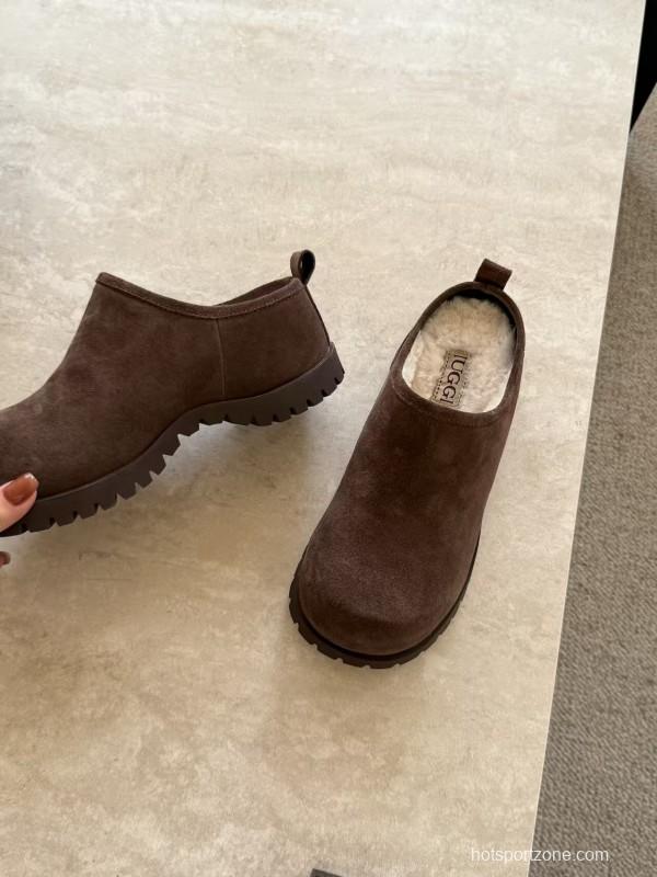 Ugg 2025/SS Potato Wool Slippers with Inner Height Increase - KFY00240