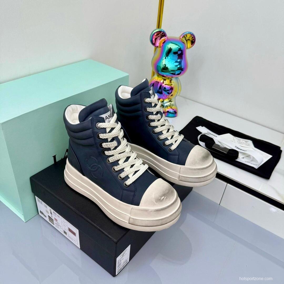 Chanel 2025 SS Short Boots Essential Autumn Winter Heavy Duty Style - LY00400