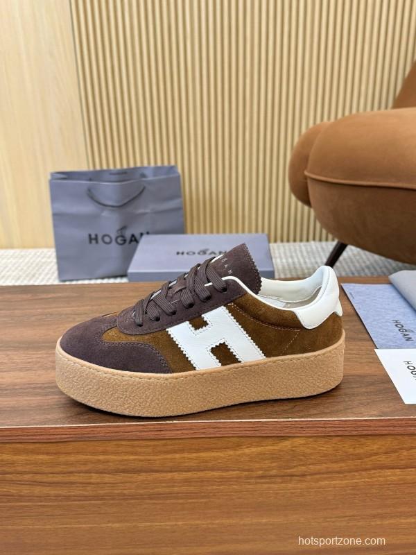Hogan Platform Series H698 Thick Sole Casual Sneakers - H698