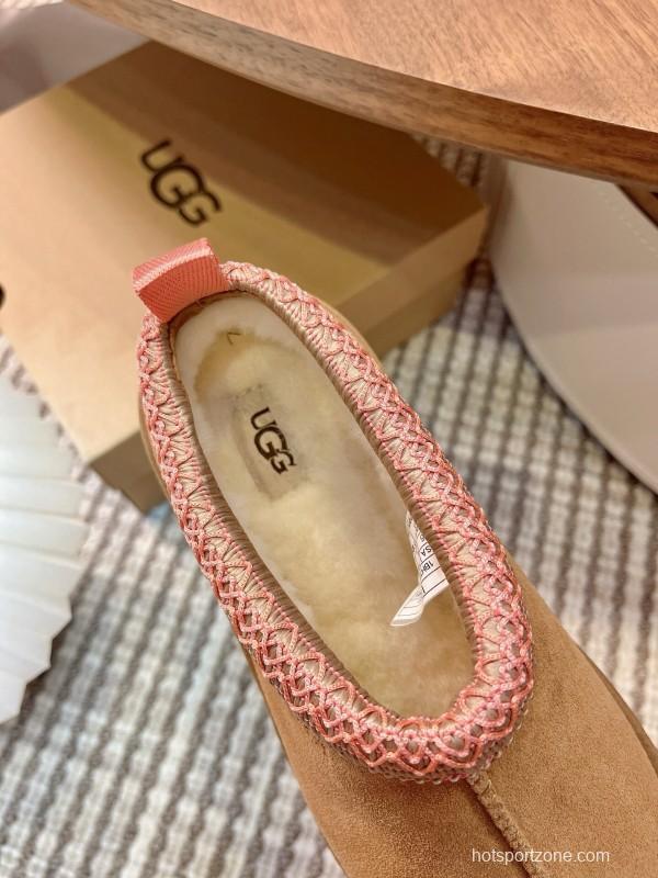 UGG Tazz Platform Wool Slipper Boots - MJ00230