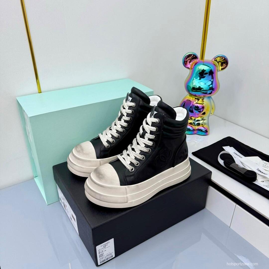 Chanel 2025 SS Short Boots Essential Autumn Winter Heavy Duty Style - LY00400