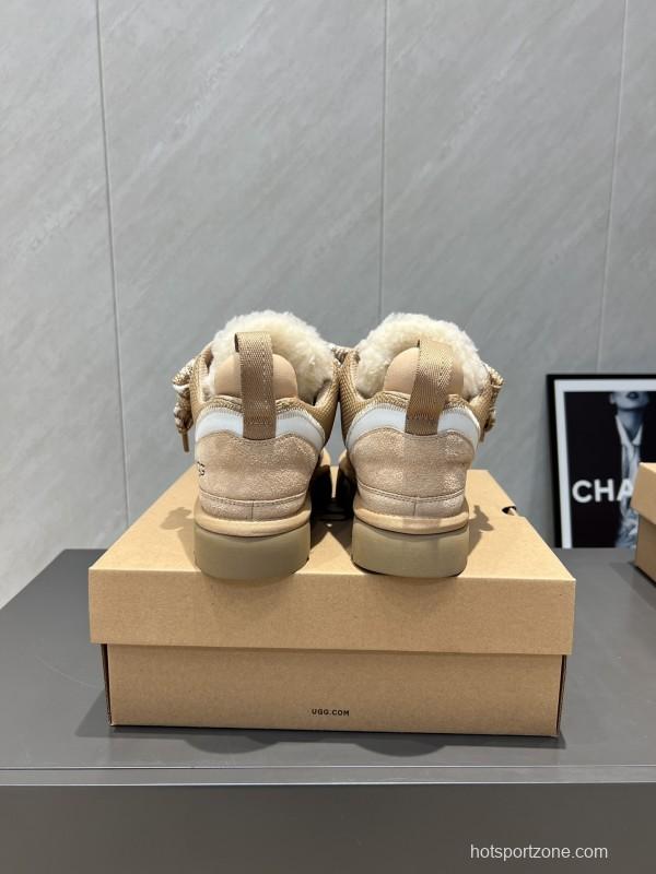 UGG Platform Loafers Series Round Toe Chunky Sole Casual Shoes - MJ00270