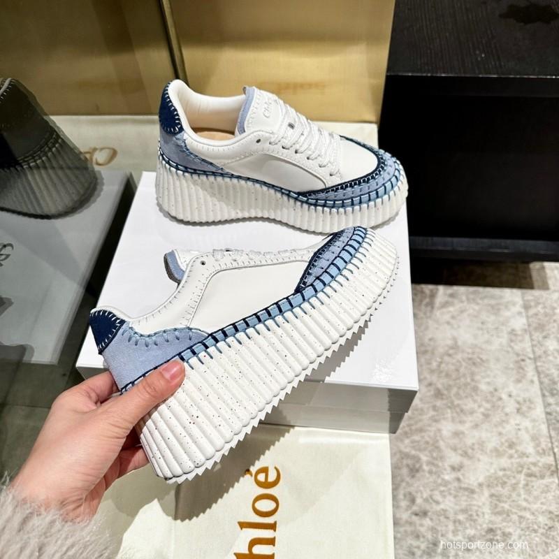 Chloe Hand-Stitched Mark Line Casual Shoes - LY00350