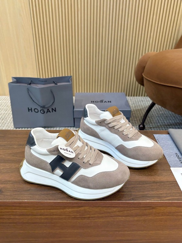 Hogan H-STRIPES Series Couples Platform Sneakers - AS00350