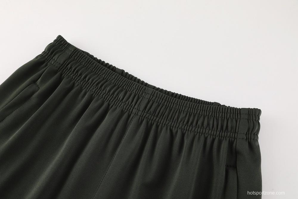 23/24 Barcelona Beige S-2XL Half Zipper Jacket+Long Pants