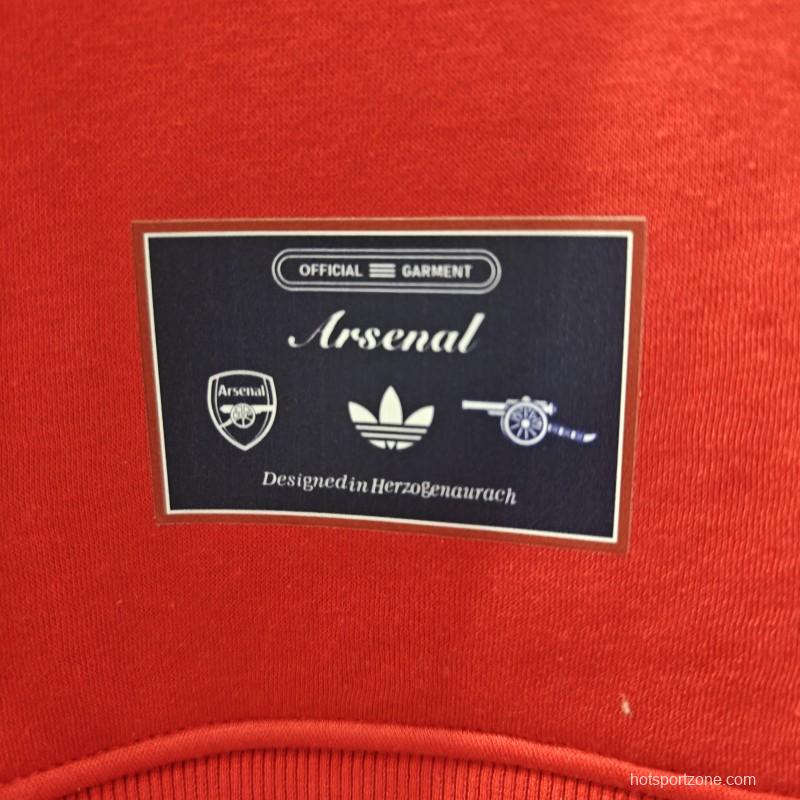 25/26 Liverpool Embroidered LogoHoodie 7 Colors