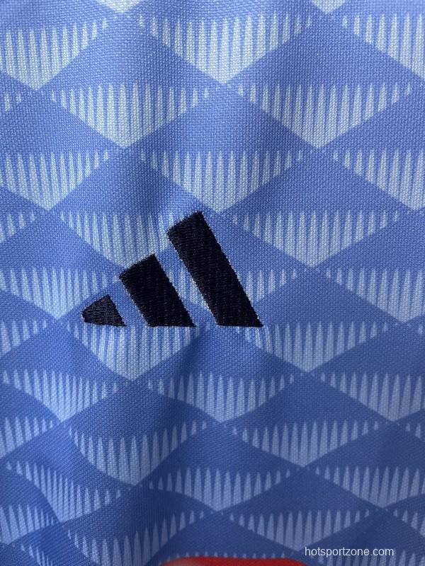 2026 NSW Blues Sky Blue to Navy Blue Gradient with Diamond Pattern Women's Jersey