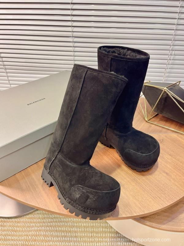 Balenciaga 2025 SS Oversized High Heel Snow Boots - AS00570