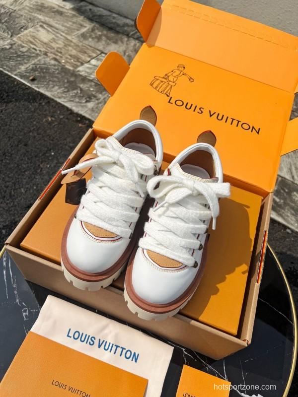 Louis Vuitton REMIX Lace-Up Derby Hiking Shoes - LY00340
