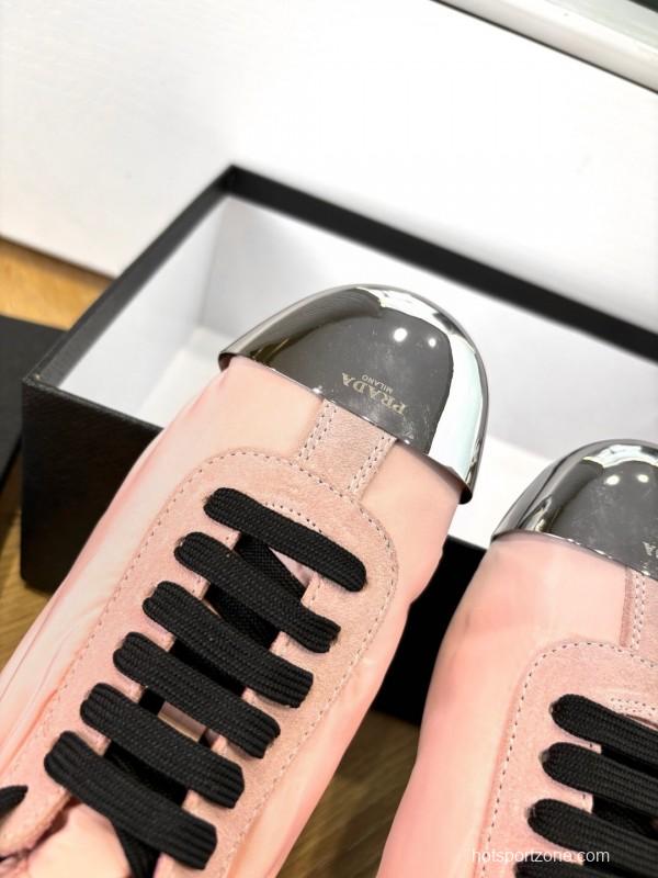 Prada 2025/SS Metal Toe Thin Sole Training Shoes Casual Shoes - LY00280