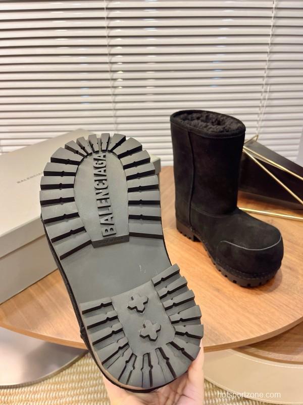 Balenciaga 2025 SS Oversized High Heel Snow Boots - AS00520