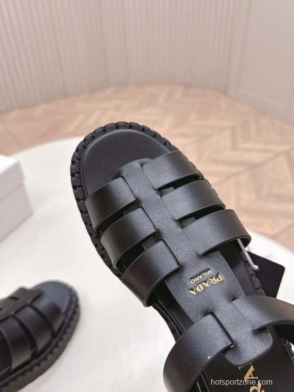 Prada Spring/Summer 2025 Low-Top Sandals Roman Platform - LY00290