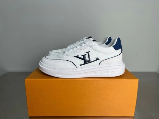 Lv Beverly Hills Low Top Fashion Sneakers Men's Shoes - YC