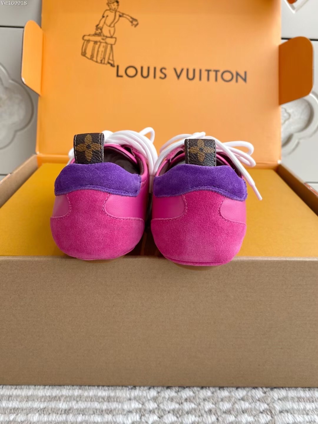 Louis Vuitton SNEAKERINA Ballet Sneakers Couple Edition with Chip - AS00350