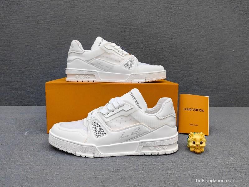 Lv Tarine Retro Basketball-Inspired Trainers - AS00400