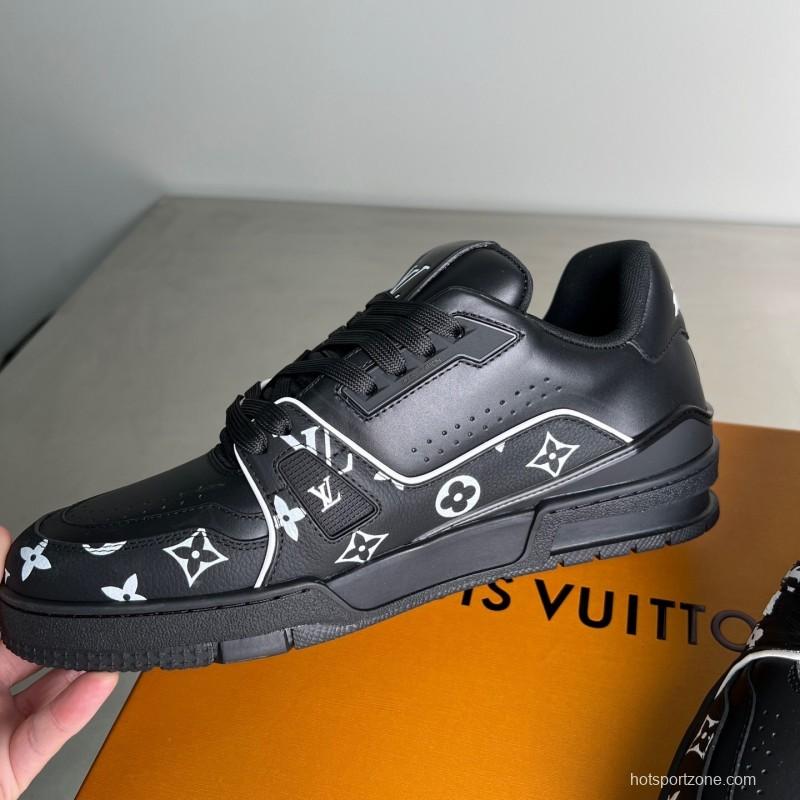 Louis Vuitton 2025 Spring Summer Replica Sneakers with Imported Calfskin and Signature Logo - YC
