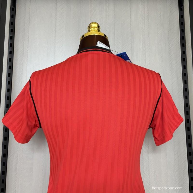 25/26 Women Flamenco Retro Red Jersey