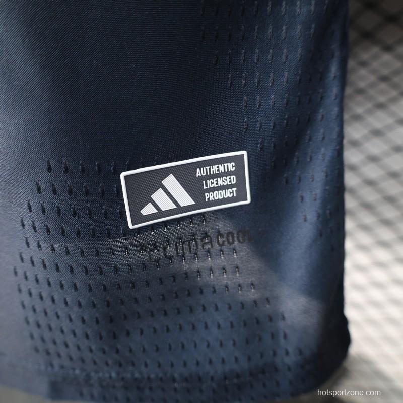 2026 Player Version  Argentina  Away Navy Blue Jersey