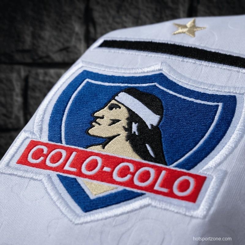26/27 Colo Colo Home White Jersey