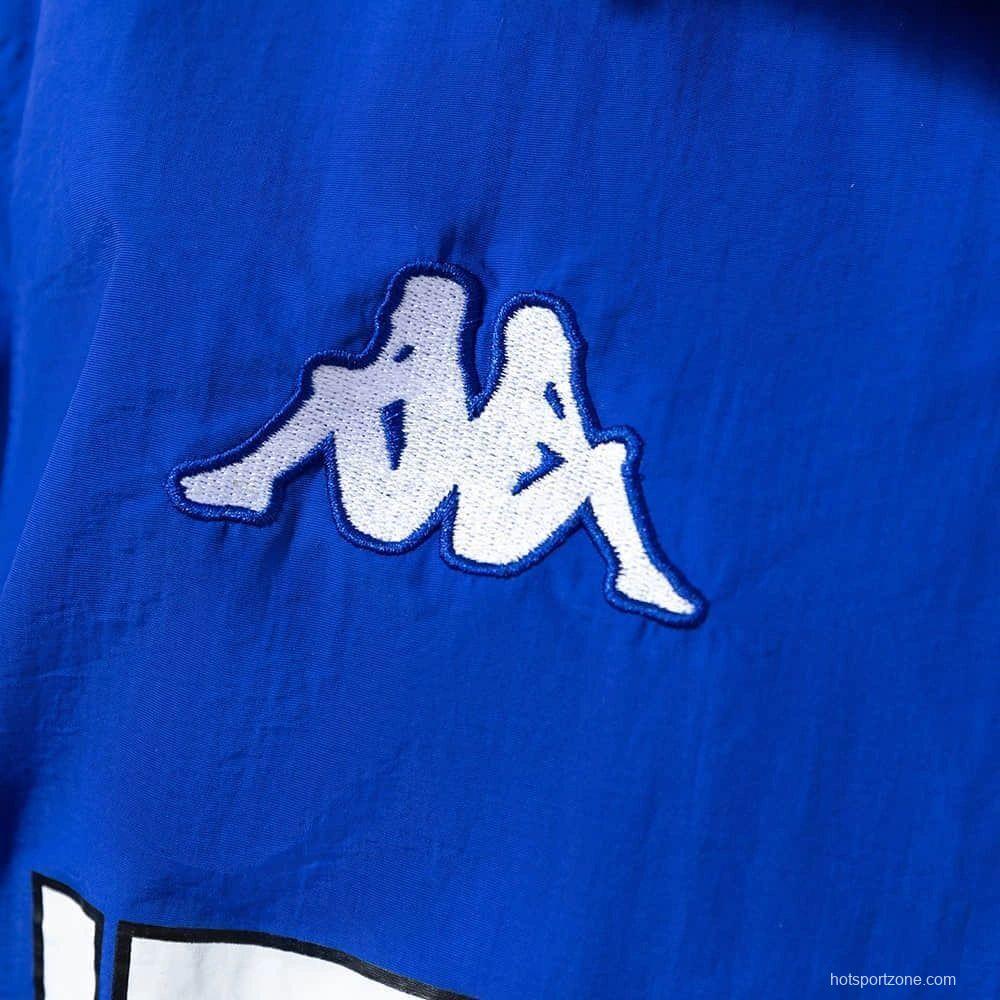 1998 Vintage Style Italy Blue Jacket Windbreaker