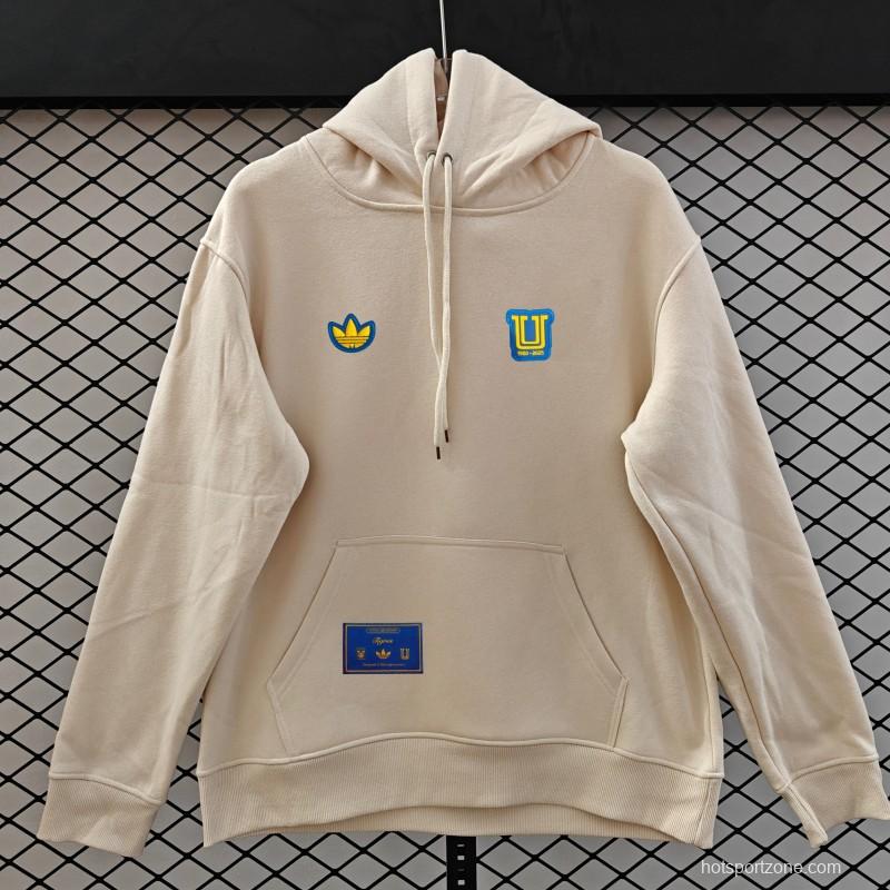 25/26 Tigres UANL Embroidered Logo Hoodie 9 Colors