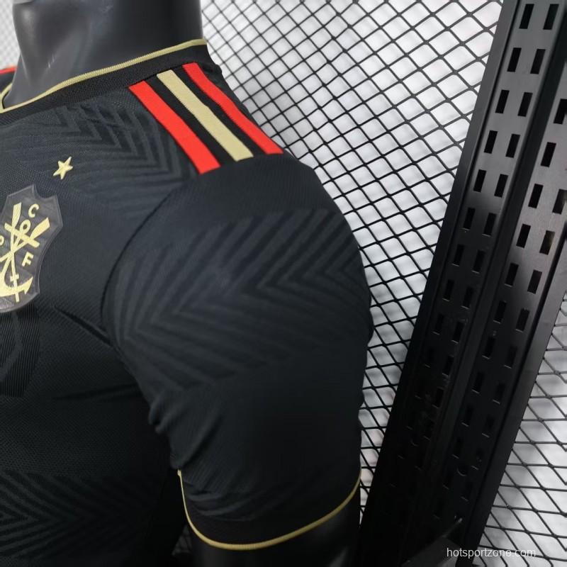 25/26 Player Version  Flamengo Away Black Jersey