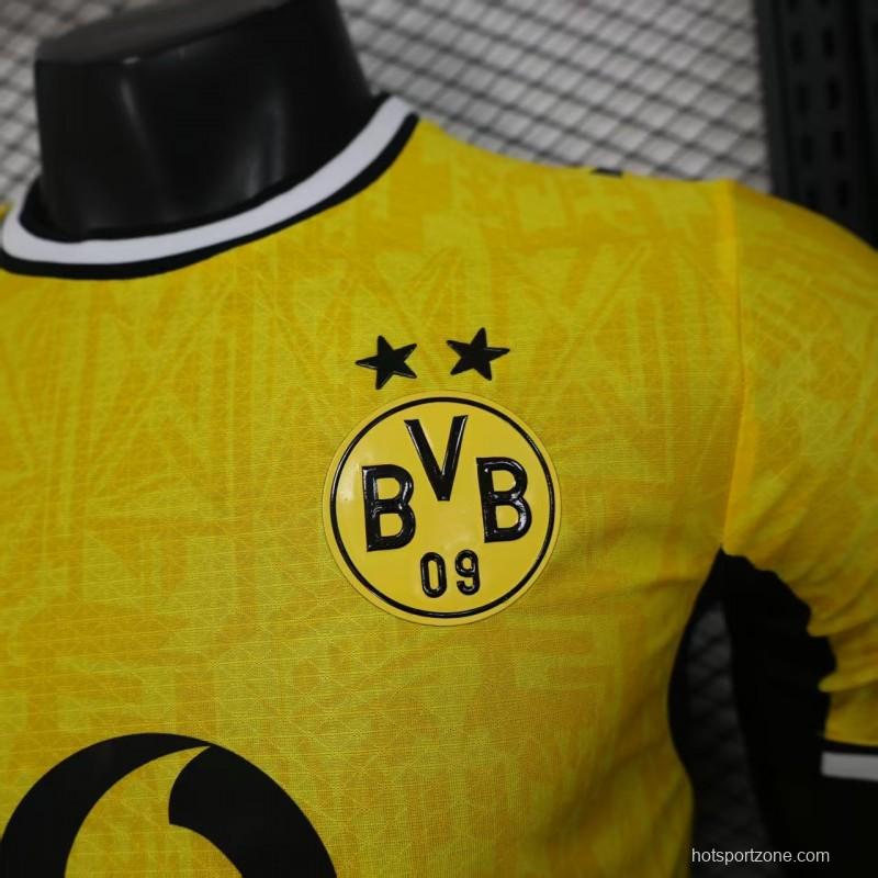 25/26 Player Version Borussia Dortmund Yellow with Black Trim Jersey