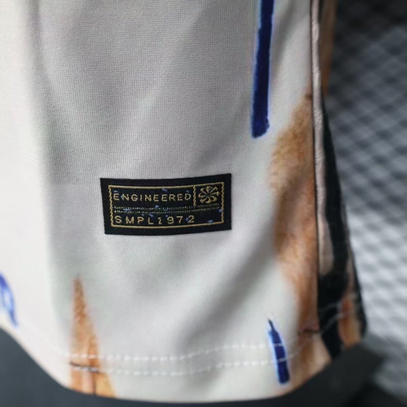 Player Version 2026 Brazil CBF Hand-Drawn Art Special Edition Jersey Featuring Ronaldo & Ronaldinho
