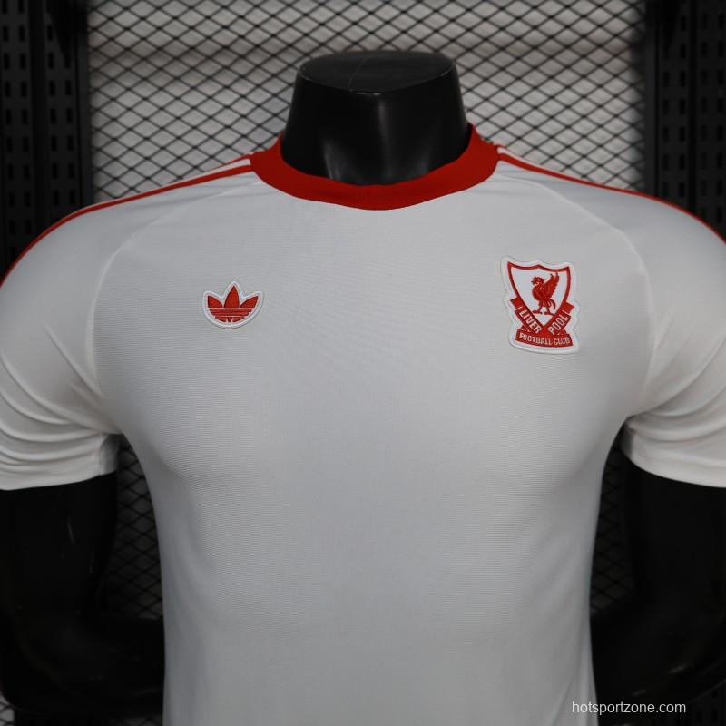 Player Version 26/27 Liverpool  White Terrace Icons Jersey