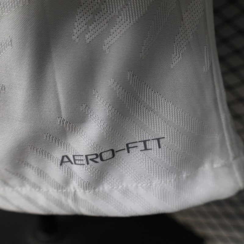Player Version 2026 Brazil White with Palm Leaf Pattern Special Edition Jersey