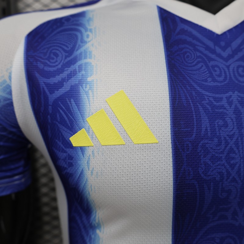 Player Version 2026 Argentina Blue & White Stripe Home Jersey