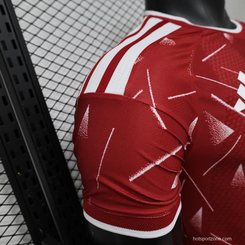 Player Version 26/27 Liverpool Red with Geometric Shatter Pattern Home Special Edition Jersey