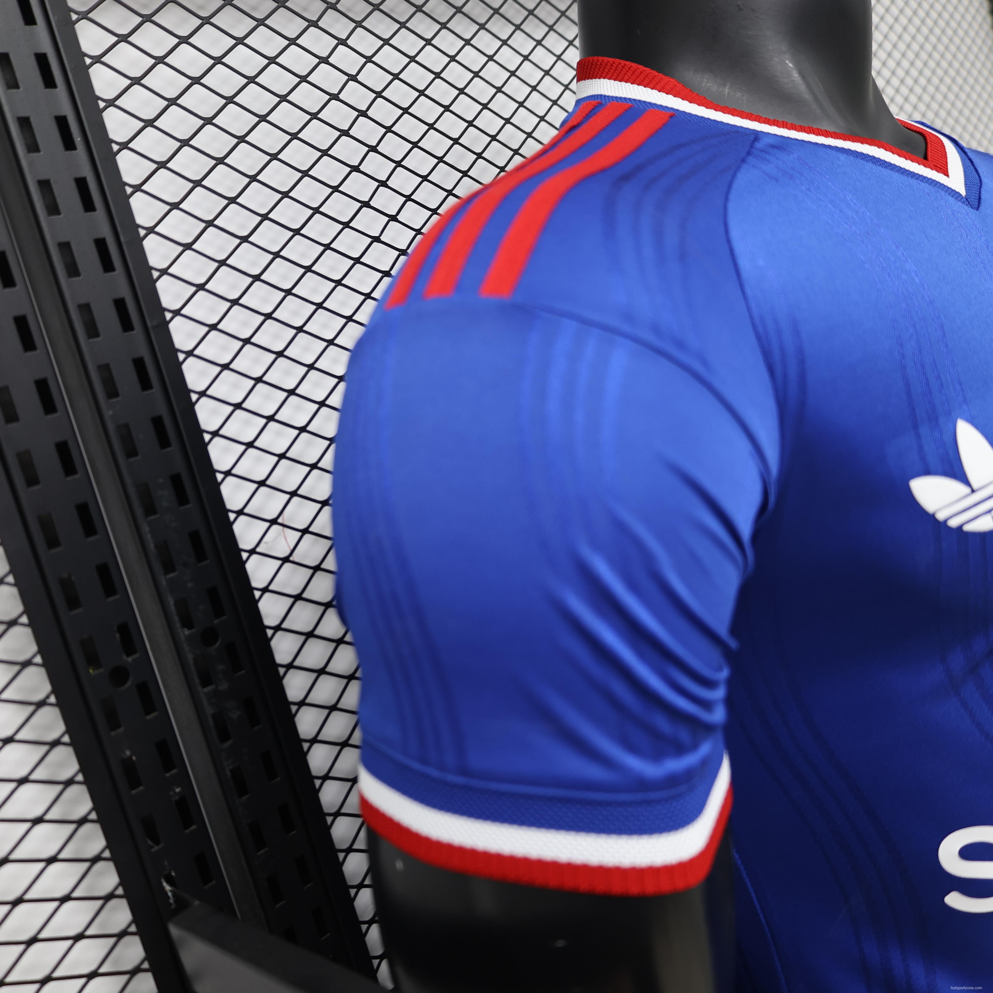 Player Version 26/27 Manchester United Away  Blue  Special Edition Jersey