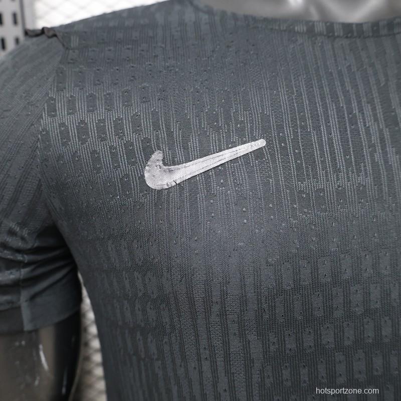 Player Version 26/27 Norway Away Black Tonal Stripe  Jersey