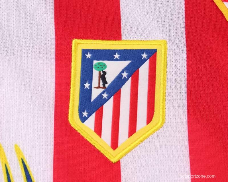 Retro Kids 04/05 Atletico Madrid Home Jersey
