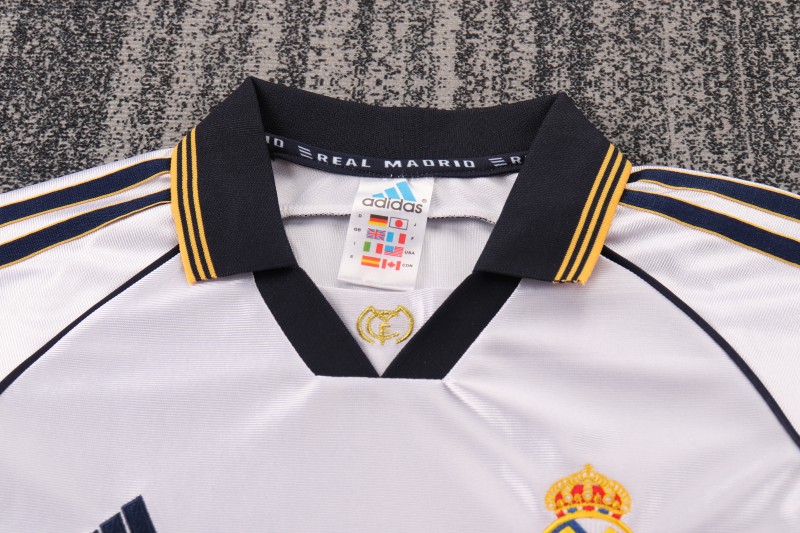 Retro Kids 98/00 Real Madrid Home Jersey