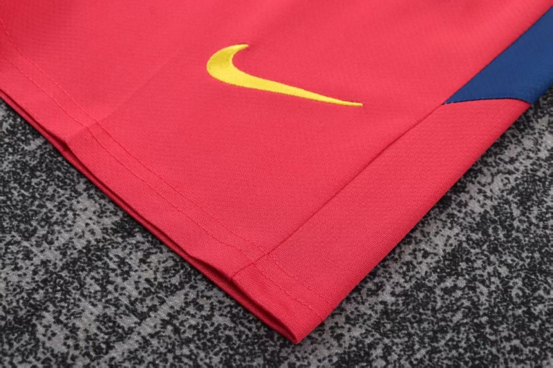 Retro Kids 10/11 Barcelona Red Blue Home Long Sleeve Jersey