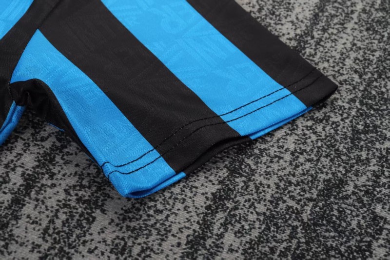 Retro 92/94 Kids Inter Milan Blue-Black Home Jersey
